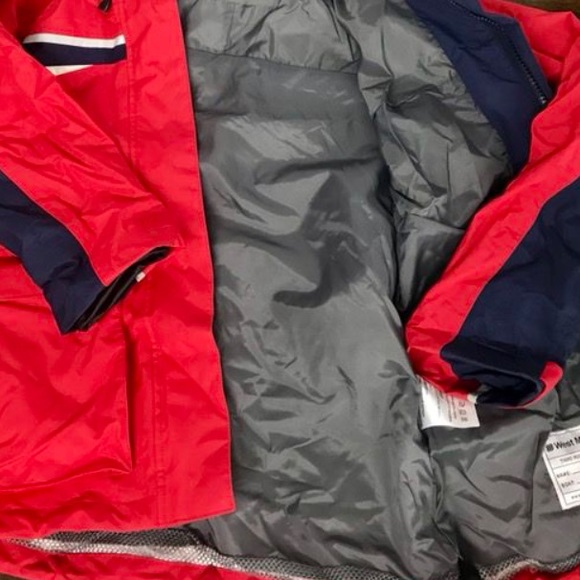 West Marine Typhoon Jacket in Red - Picture 3 of 10